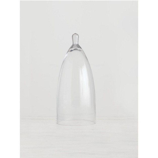 Sullivans Clear Glass Cloche 15 quot h Clear