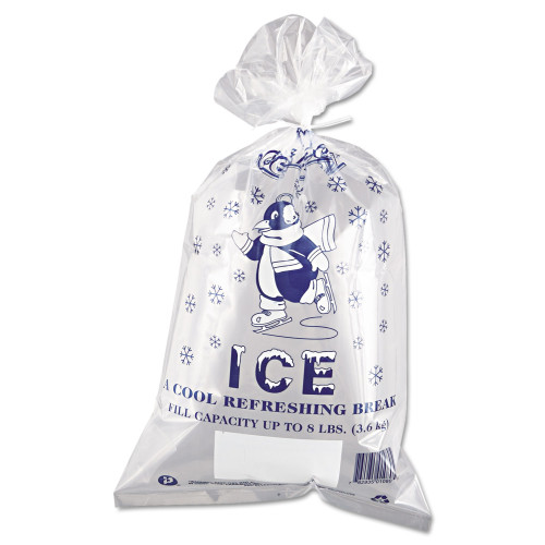 Inteplast Group Ice Bags， 1.5 mil， 11