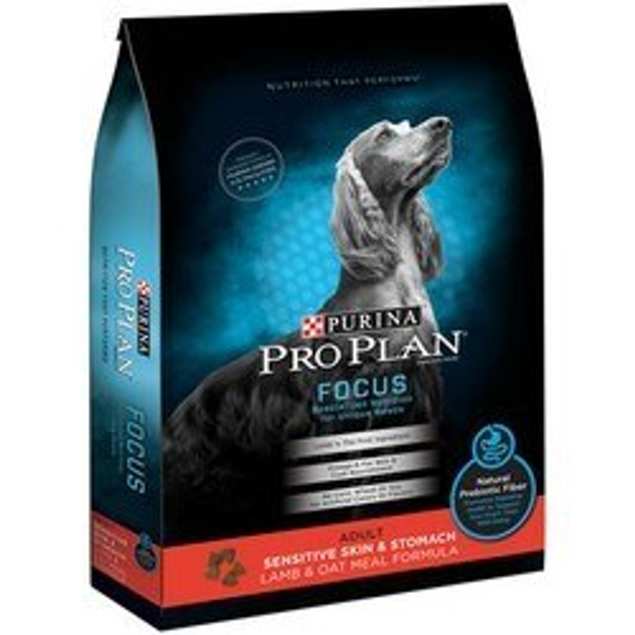 Purina Pro Plan Focus Adult Sensitive Skin and Stomach Lamb and Oatmeal Dog Food 18 Pounds