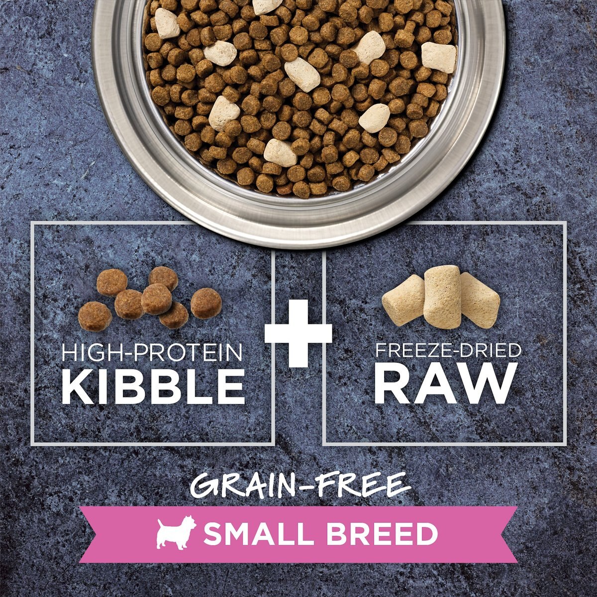 Instinct Raw Boost Small Breed Grain-Free Recipe with Real Beef and Freeze-Dried Raw Pieces Dry Dog Food