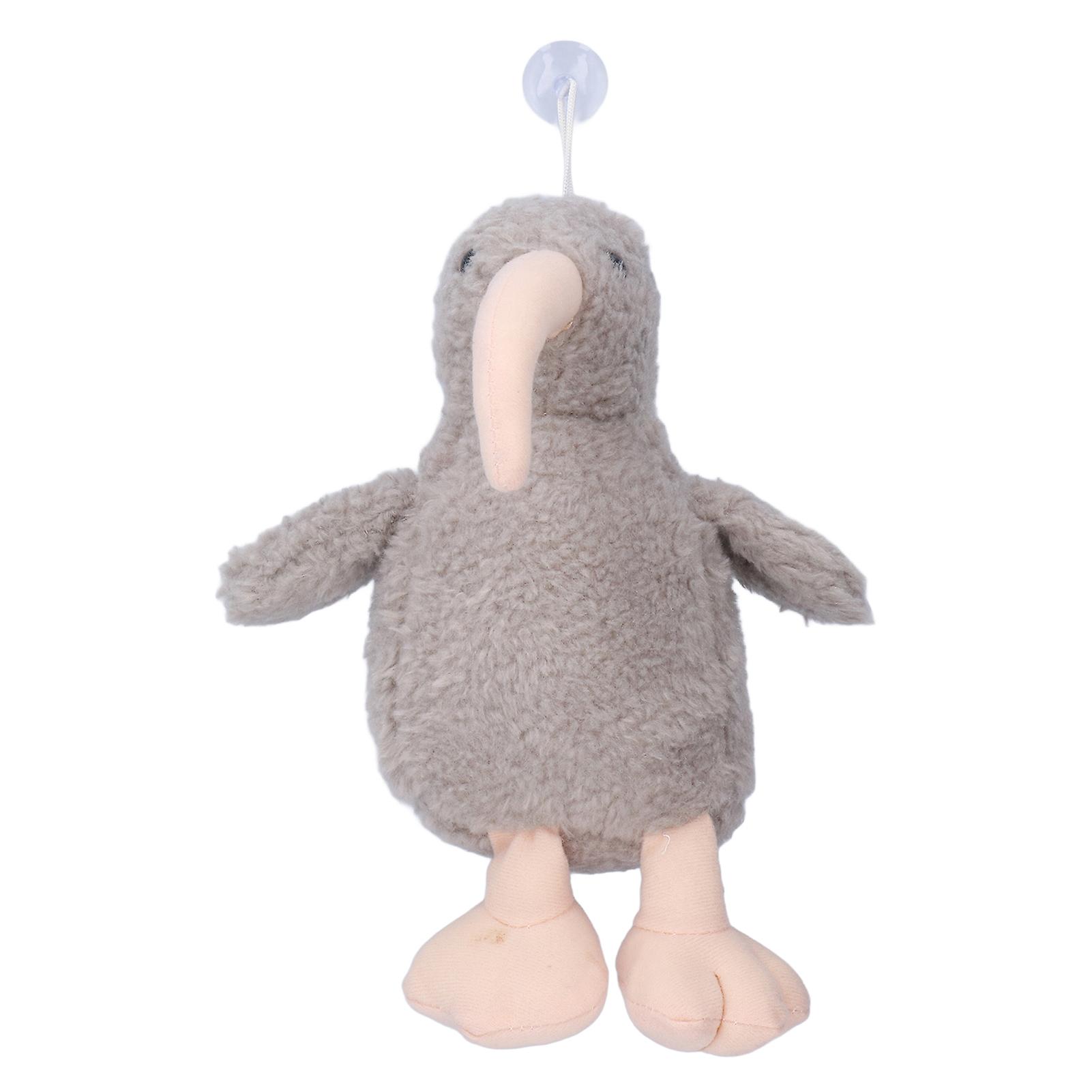 Lovely Animal Plush Toy Bird Stuffed Animal Plush Toy Perfect Gift Decorative Dollgrey