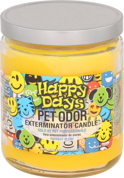 Pet Odor Exterminator Happy Days Deodorizing Candle