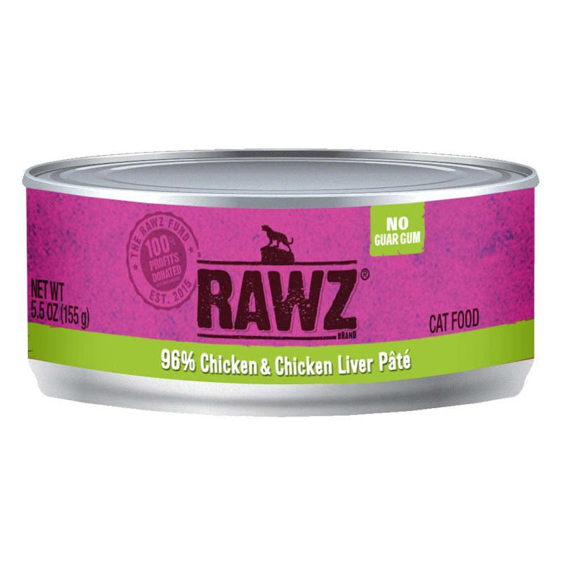 RAWZ 96% Chicken  Chicken Liver Cat Can