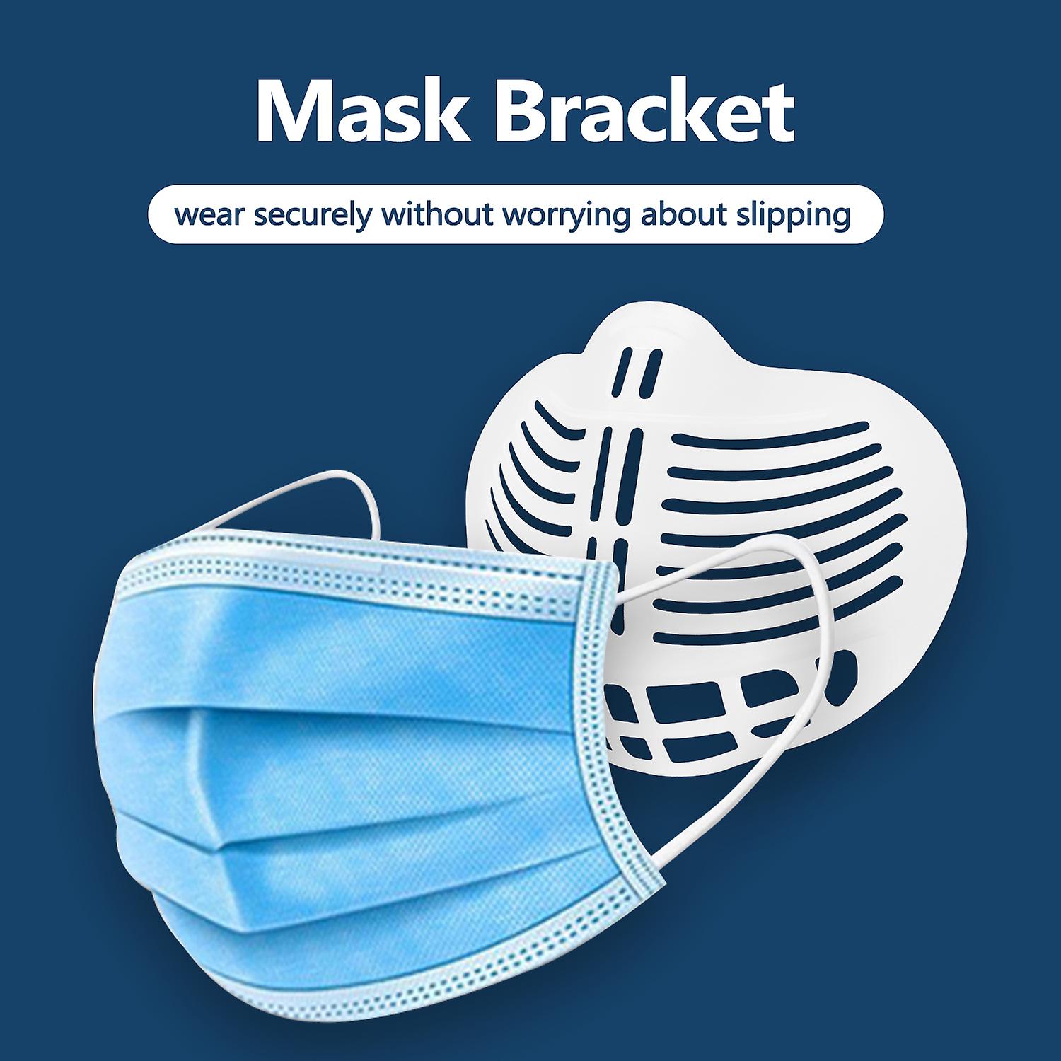 Anti-suffocating Mask Holder Waterproof Breathable Portable Reusable Mask Inner Support Bracket Refrain Mouth Nose From Touching The Mask No.262045