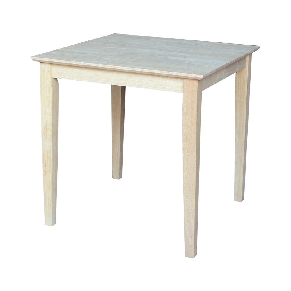 The Gray Barn Fairy Glen Hardwood Square Dining Table