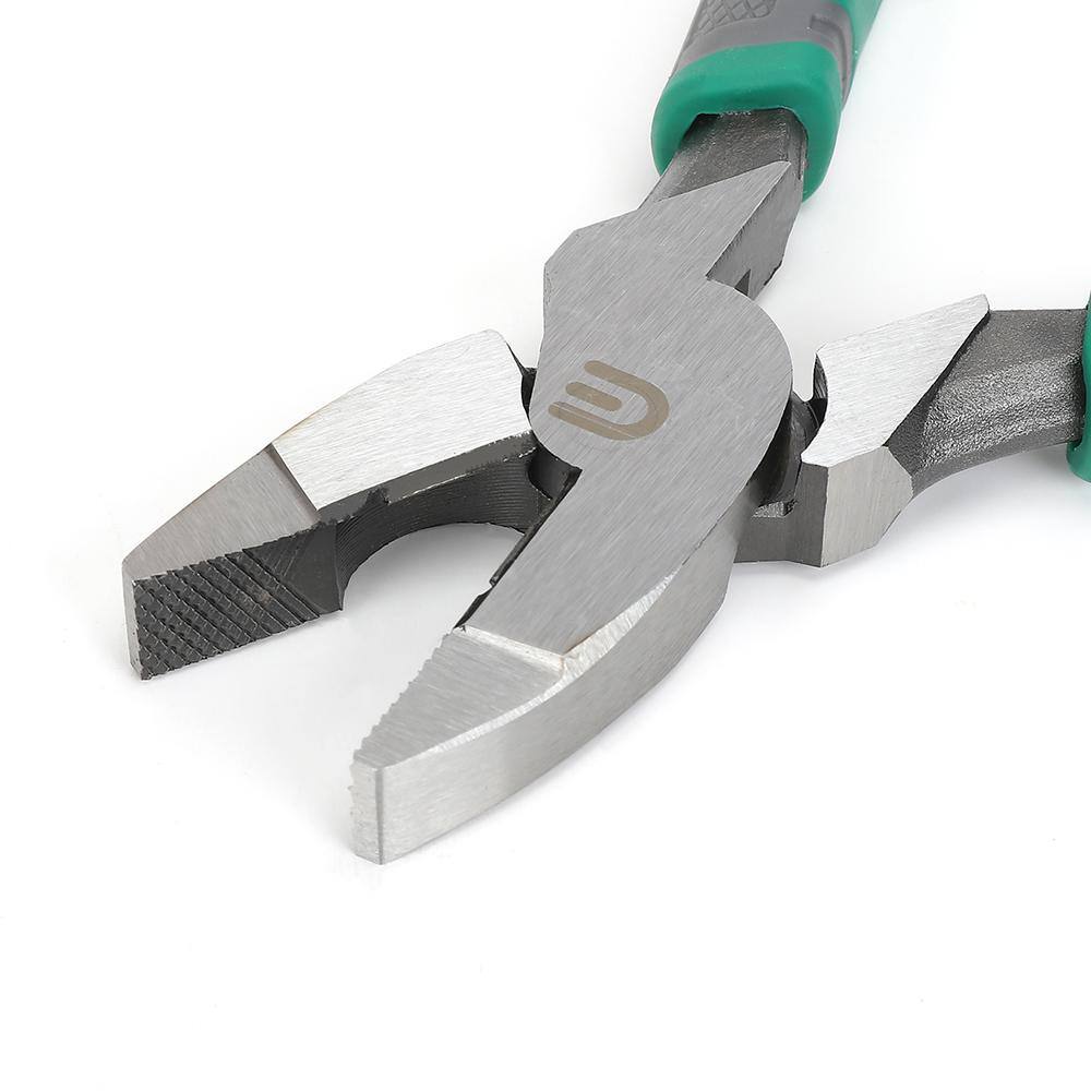 Commercial Electric 9 in. High Leverage Wire Cutting Pliers with Tape Puller CE180407