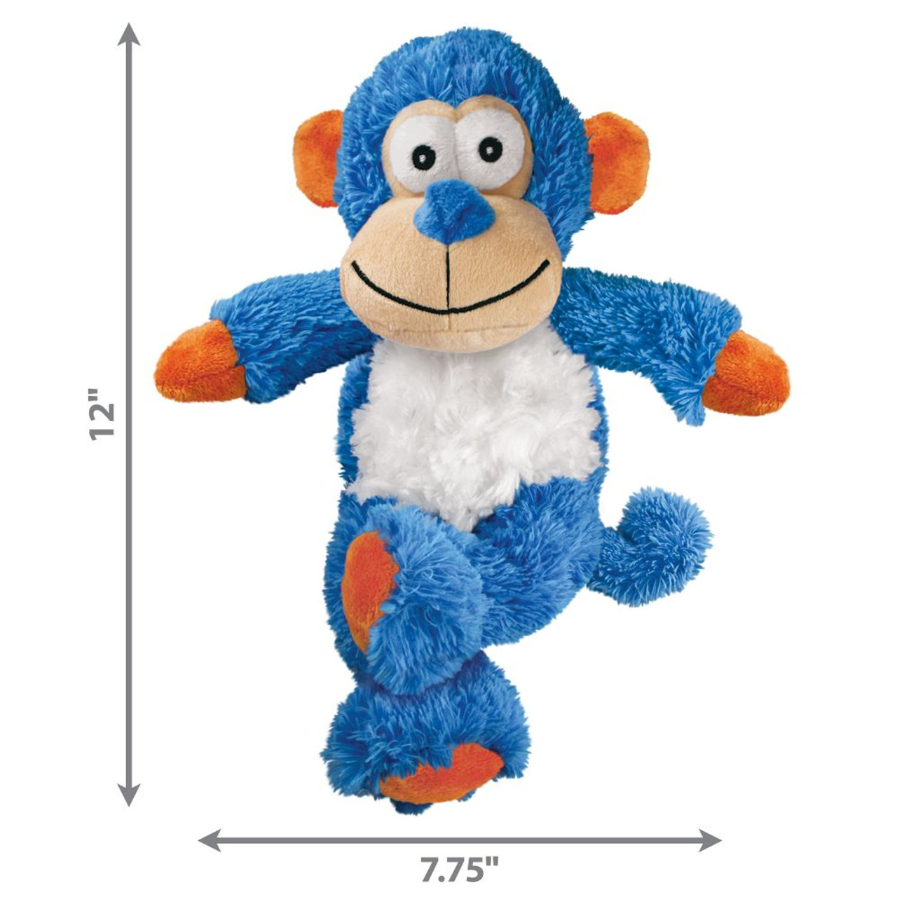 KONG Cross Knots Monkey Toy， Medium/Large