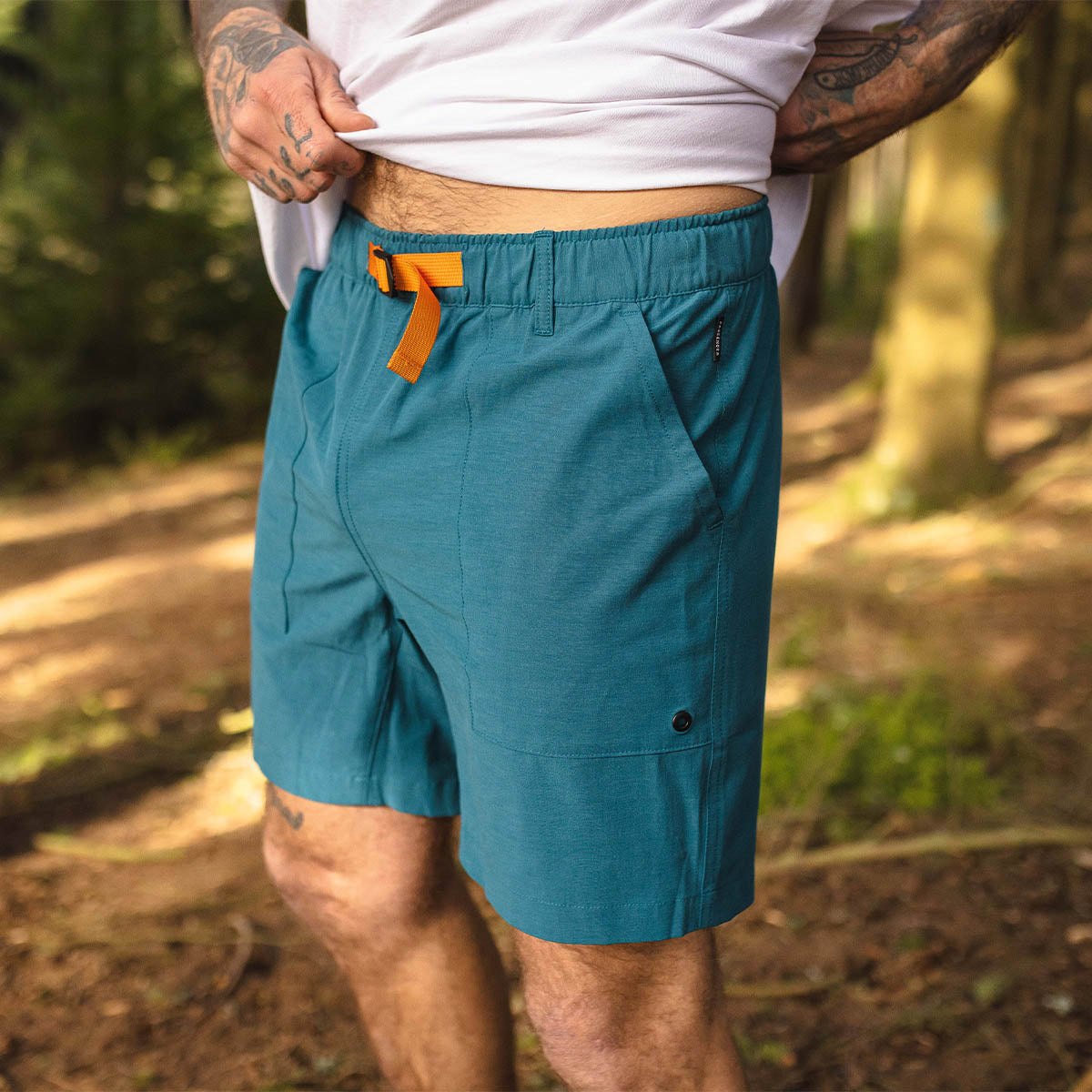 Adventure Organic All Purpose Short - Blue Coral