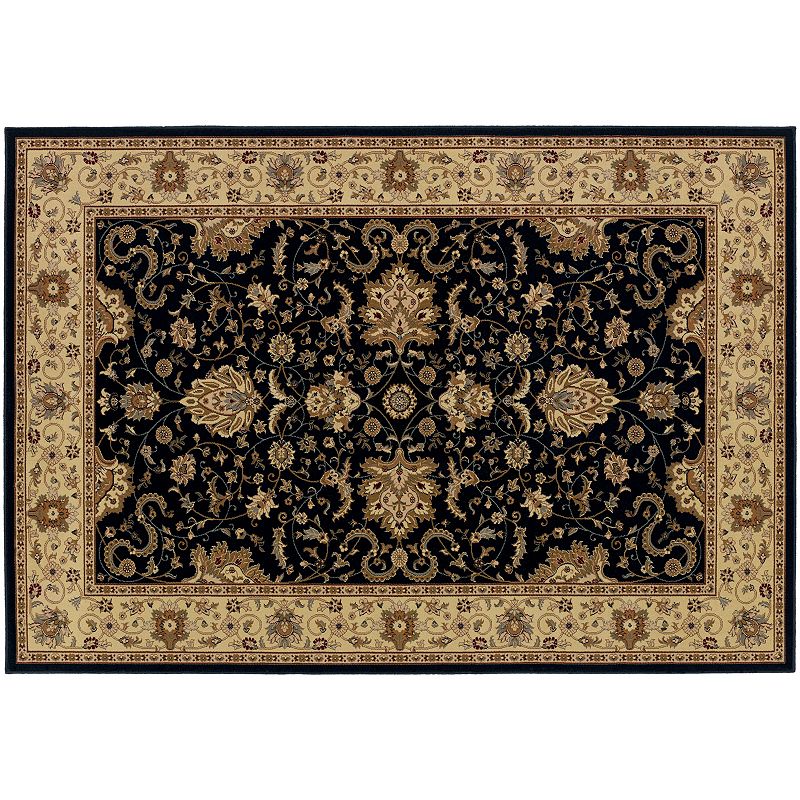 Couristan Izmir Bijar Framed Floral Rug