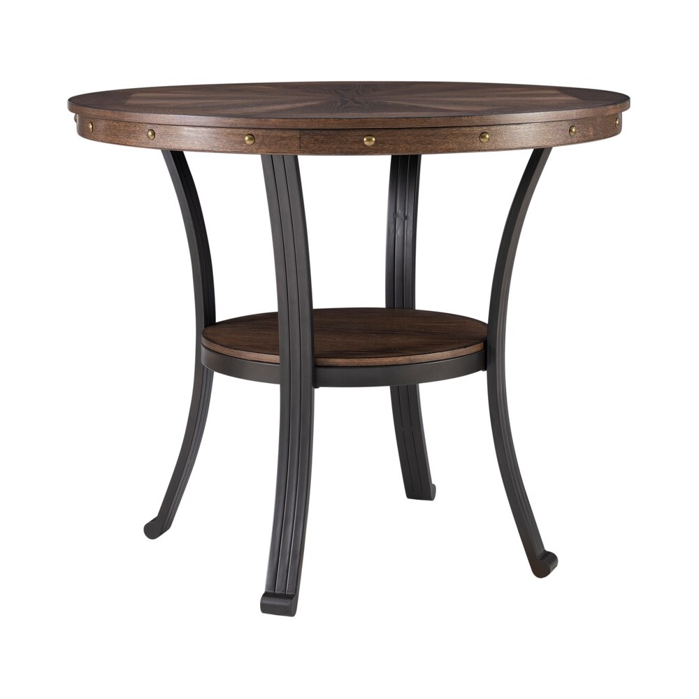 Franklin Industrial Round Side Table