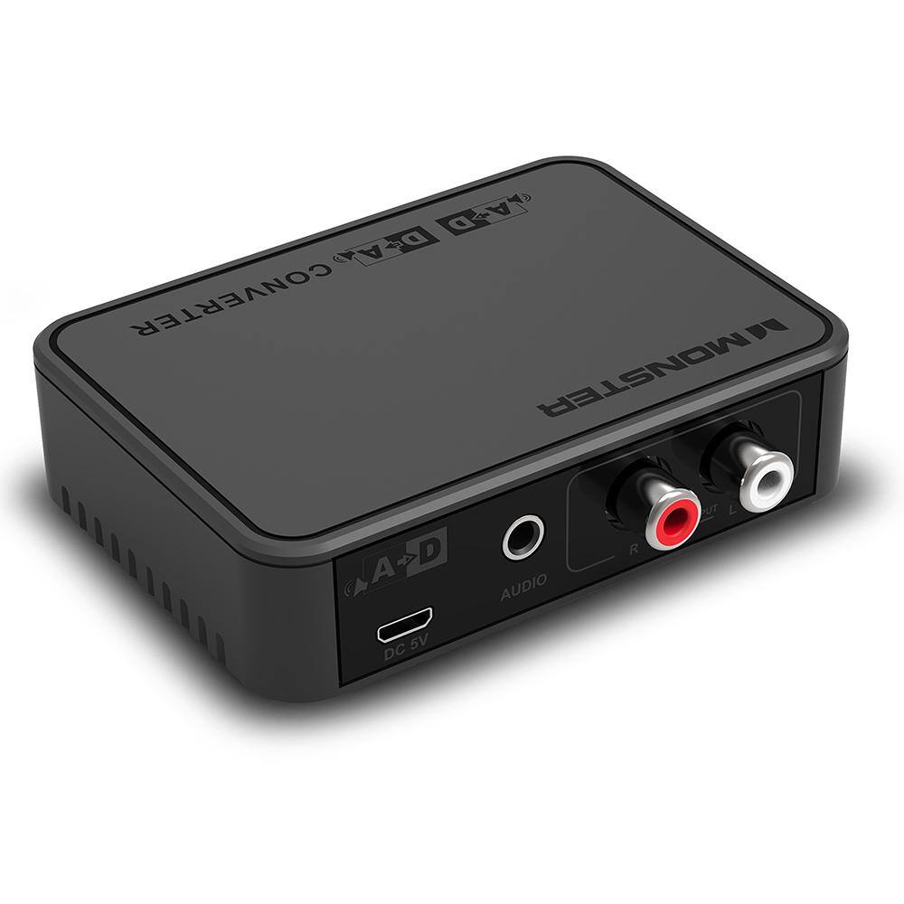 Monster DigitalAnalog Analog To Digital Audio Converter MAD1-1007-BLK