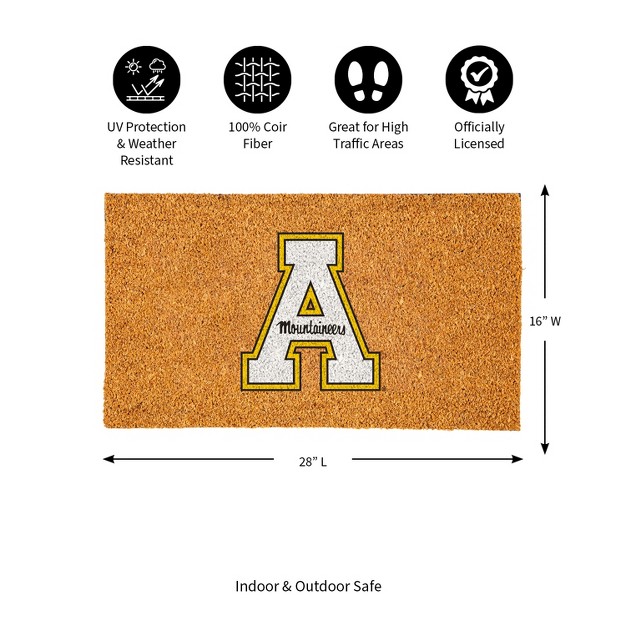 Coir Mat 16 quot x28 quot Appalachian State University