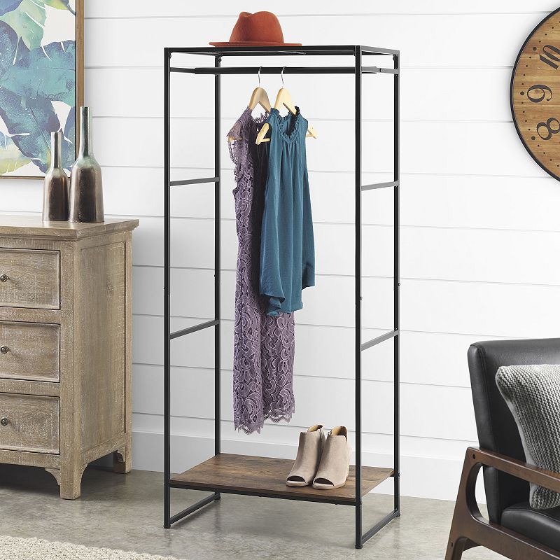 Whitmor Modern Industrial Wardrobe