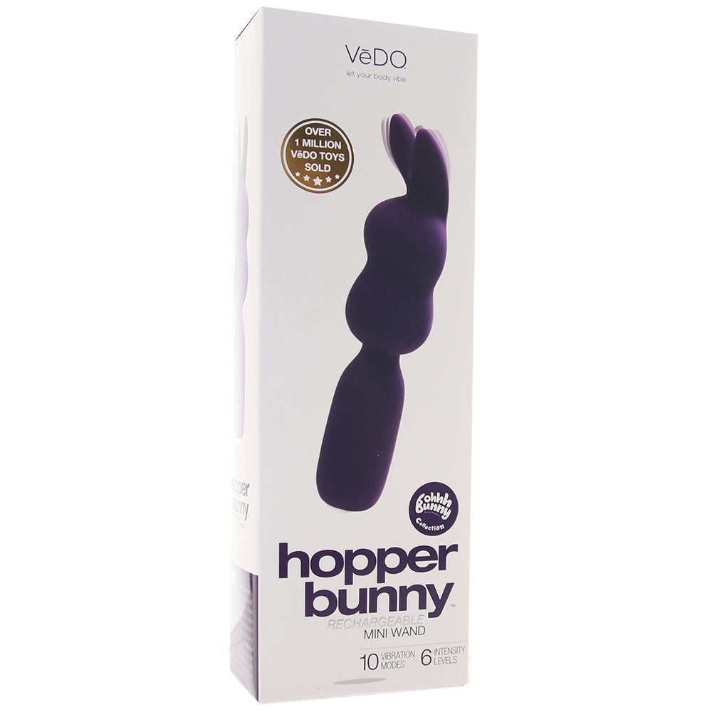 Hopper Bunny Mini Wand in Purple