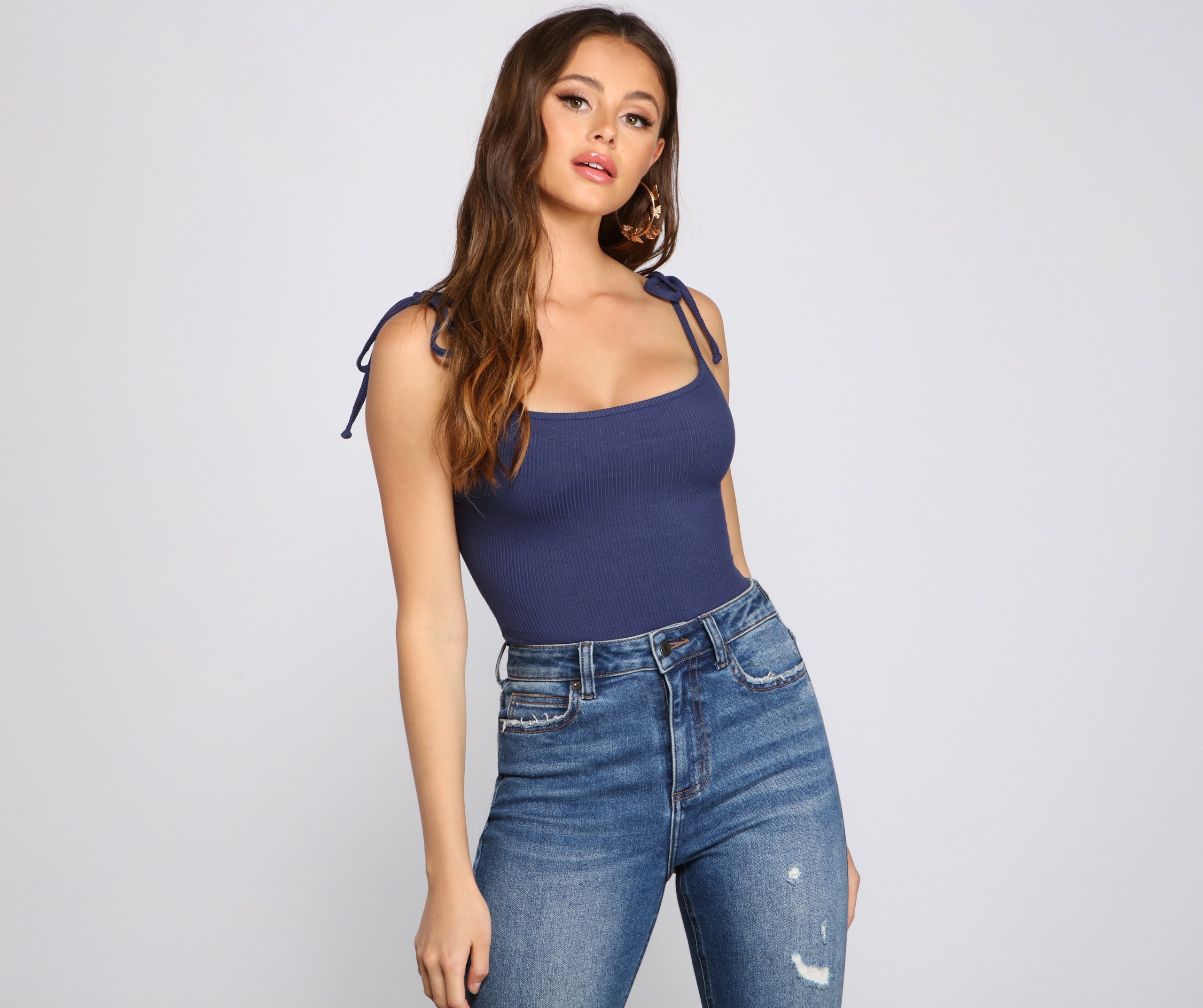 Sealed In Basics Ribbed Knit Bodysuit