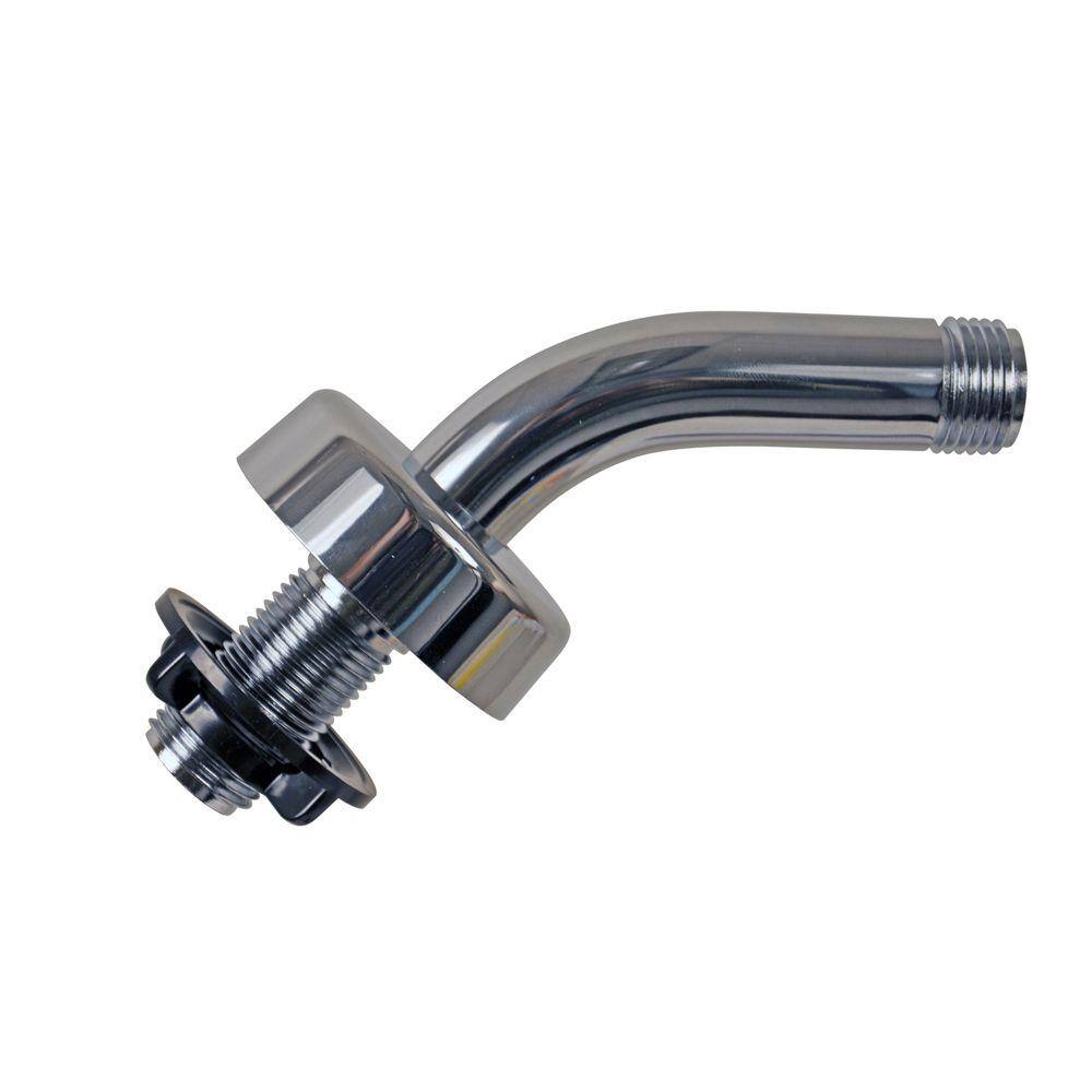 DANCO 5-34 in. Mobile HomeRV Shower Arm and Flange Chrome 10662