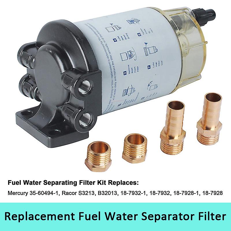 Boat Fuel Filter Marine Fuel Water Separator Mercury/Yamaha Outboard 10 Micron