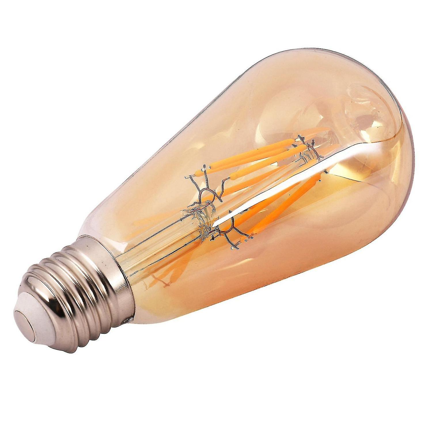 8w Bulb Light Golden Cover Light Color:gold Yellow(2200k) 220v