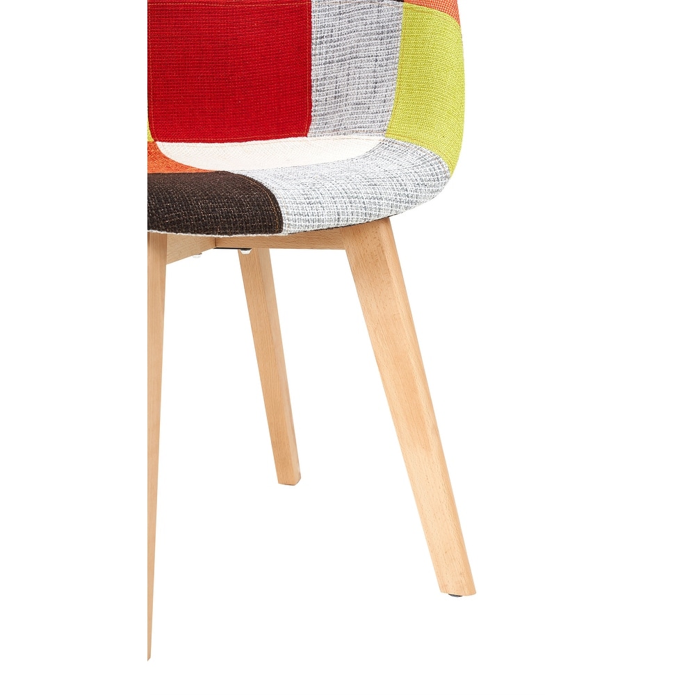 Dining chair  Patchwork Seat   High living room Chair