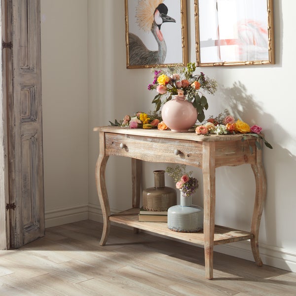 Alaterre Rustic Reclaimed Wood Sofa/ Console Table