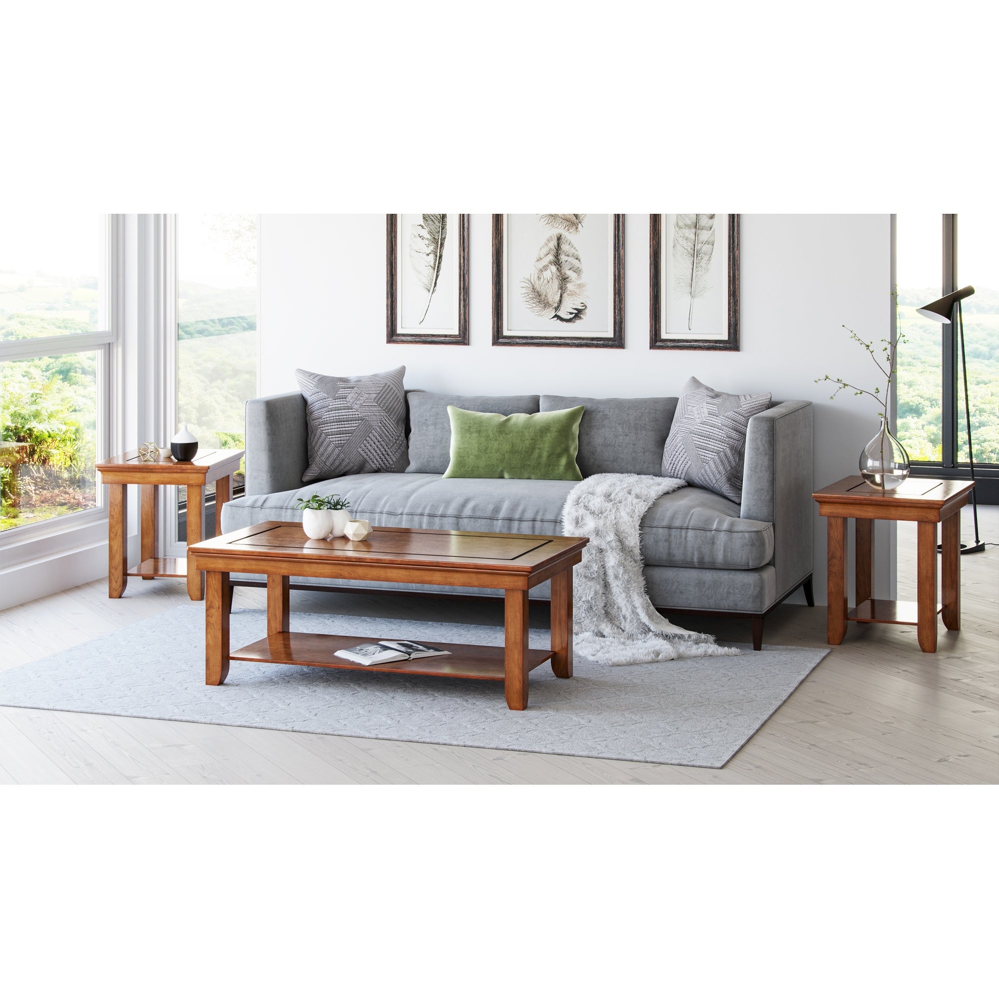 Jasper Brown Traditional Coffee Table