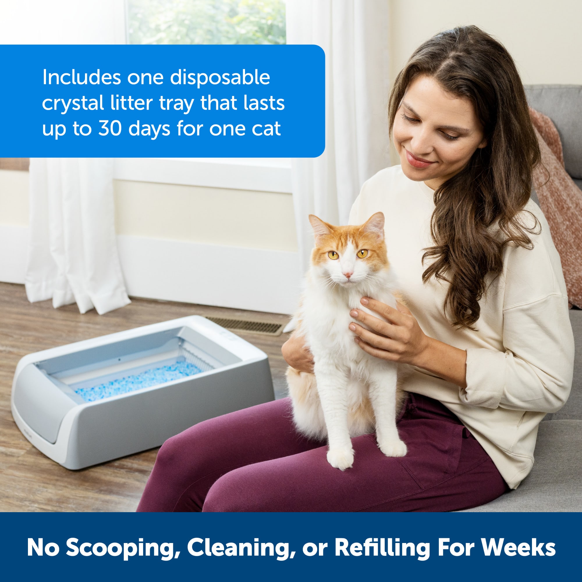 ScoopFree by PetSafe Self-Cleaning Second Generation Cat Litter Box