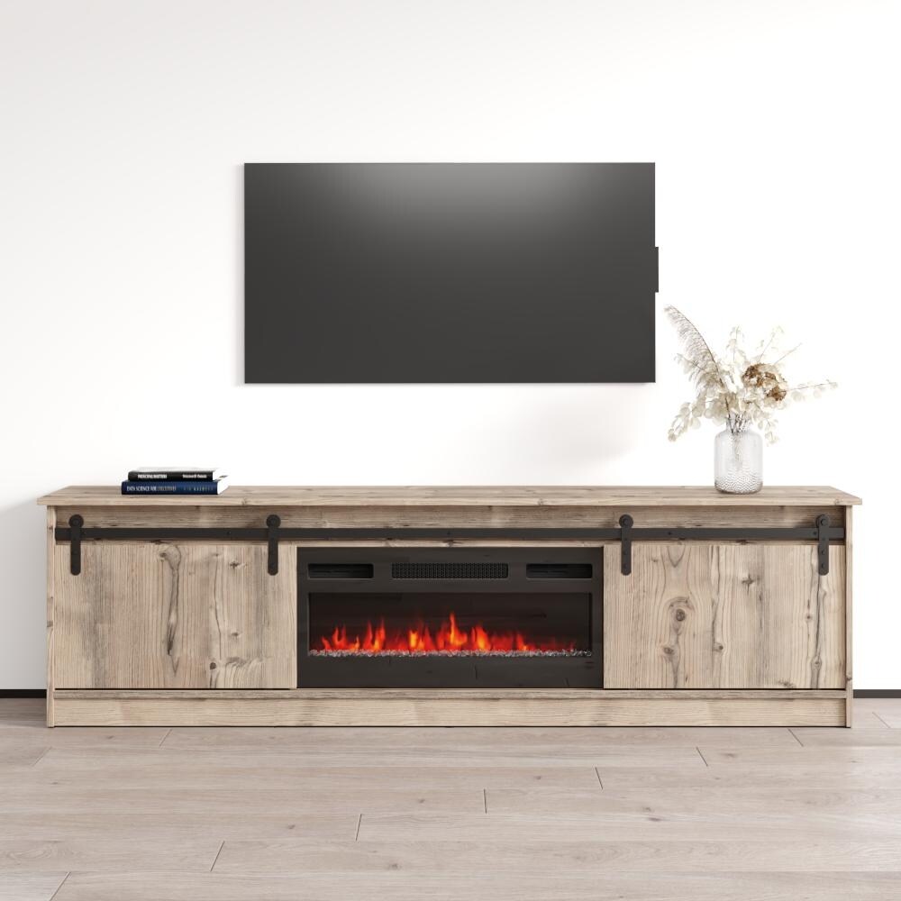 Granero 04 BL EF Fireplace TV Stand