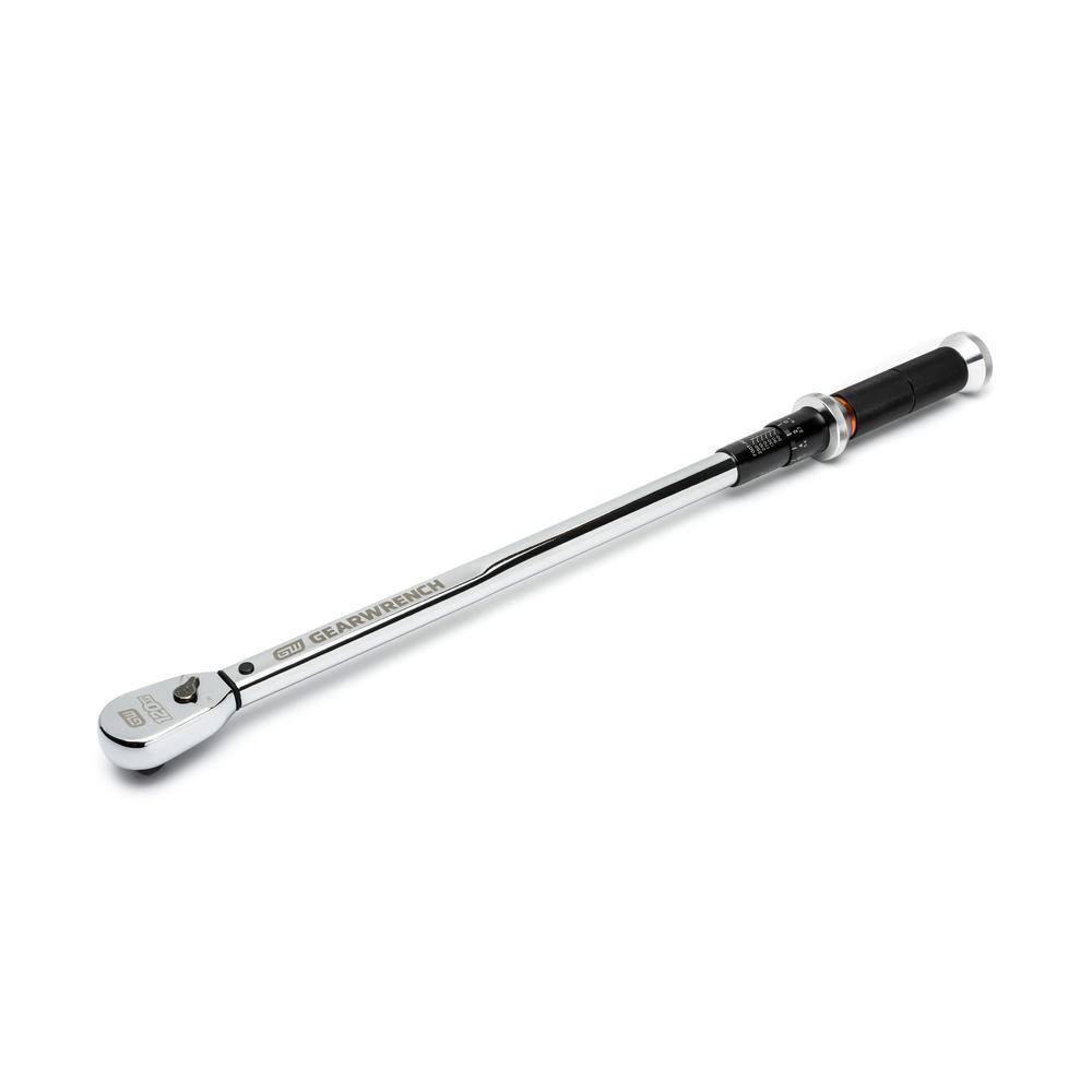 GEARWRENCH 12 in. Drive 120XP Certified Micrometer Torque Wrench 30-250 ft.lbs. 85181CERT