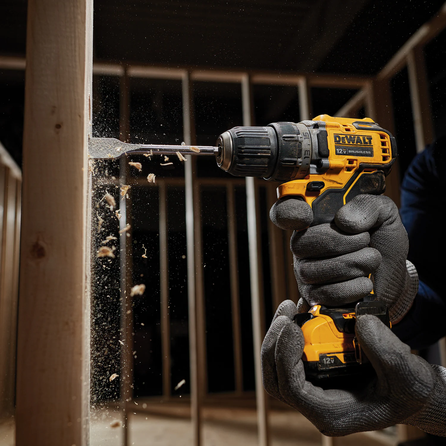 DEWALT DCD701F2 XTREME 12-volt Max 3/8-in Brushless Cordless Drill (2 Li-ion Batteries Included and Charger Included)