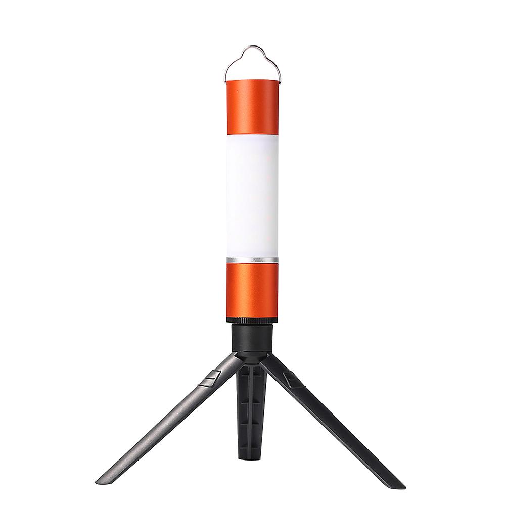 Outdoor Camping Led Telescopic Flashlight With Tripod Nuts Multifunctional Rechargeable Retractable Torch Light Table Lamp