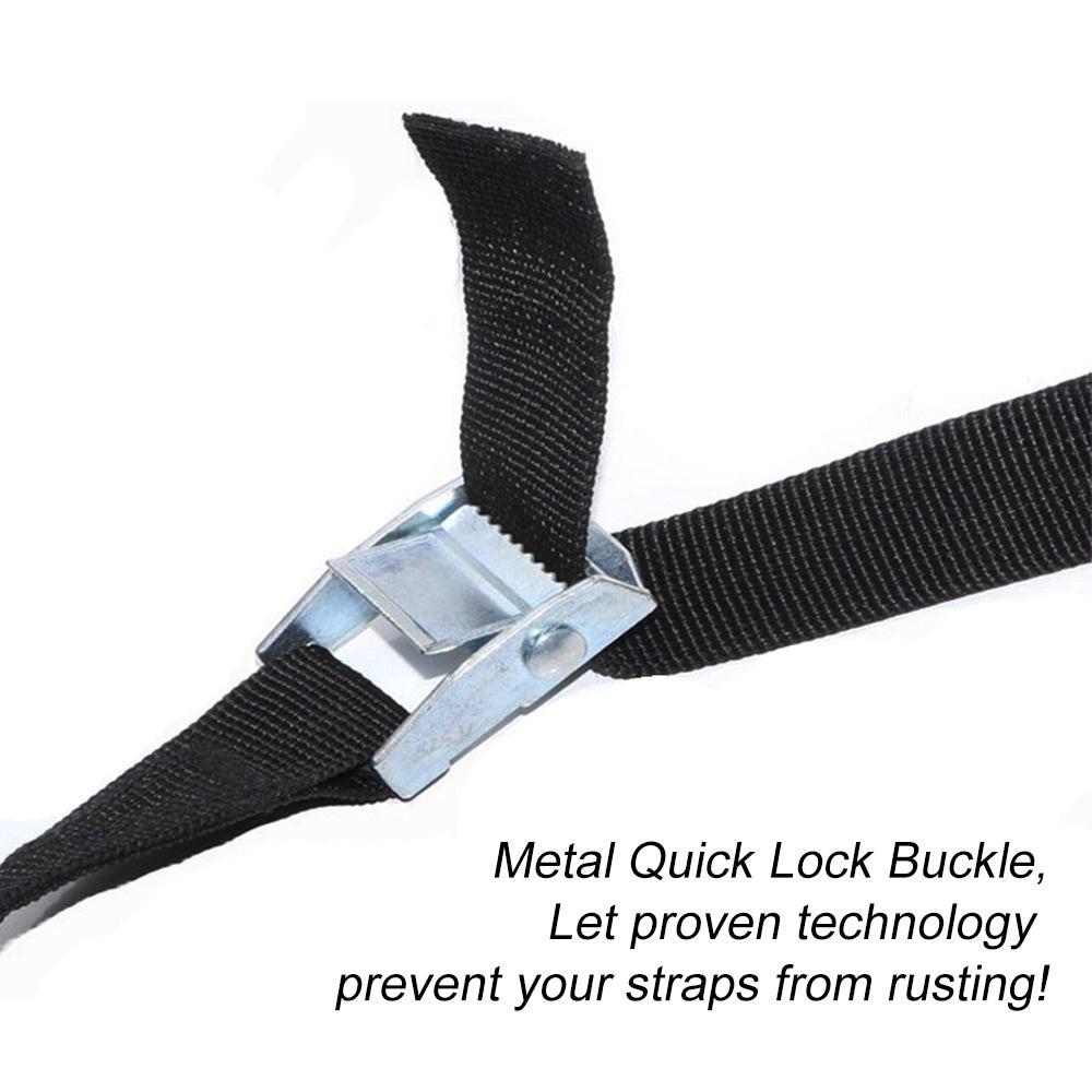 tooloflife Ratchet Belt Straps Moving Furniture Refrigerator Strapping Cargo 250 LBS Working Load Capacity Quick Lock Buckle