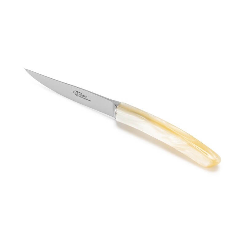 Au Nain Le Thiers Steak Knives with Champagne Handles  Set of 4