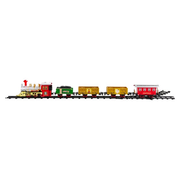 Northlight 16 piece Battery Operated Lighted And Animated Christmas Express Train Set With Sound