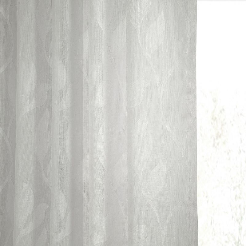 EFF Avignon Vine Patterned Sheer Curtain