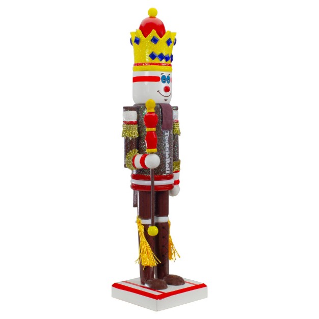 Tootsie Roll Wooden Christmas Nutcracker Figure With Scepter