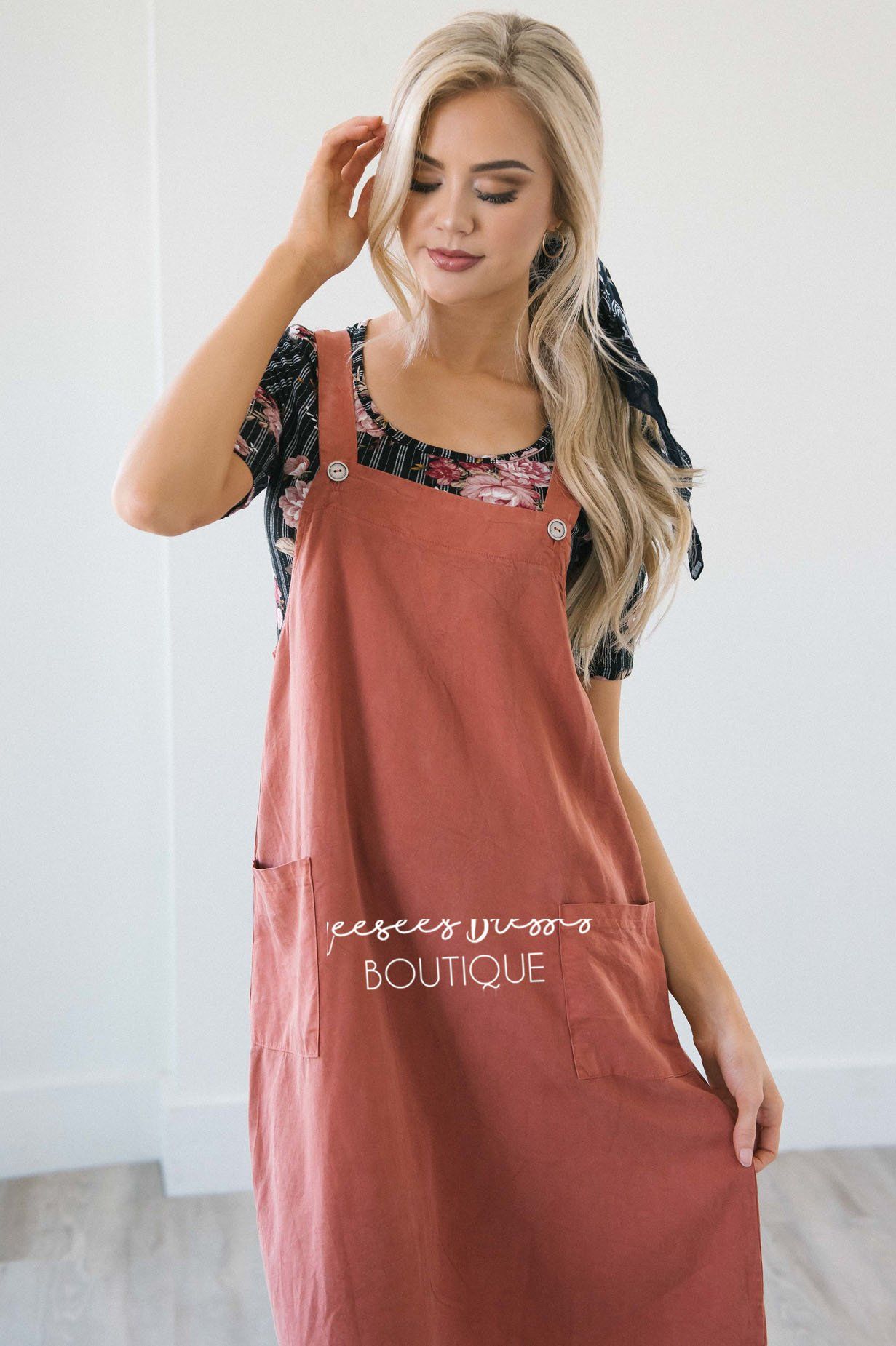 The Oriana Overall Dress