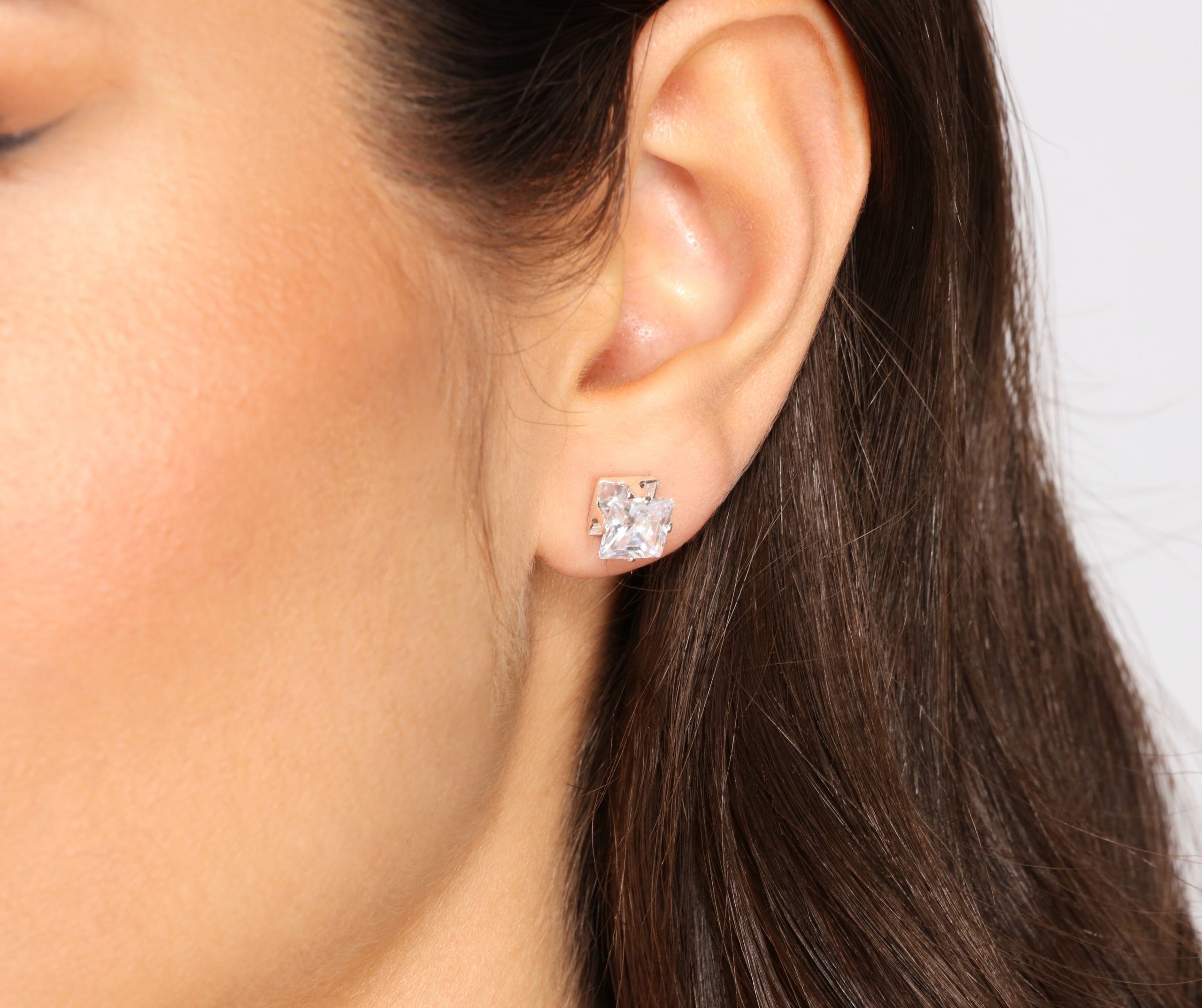 Effortless Elegance Cubic Zirconia Stud Set