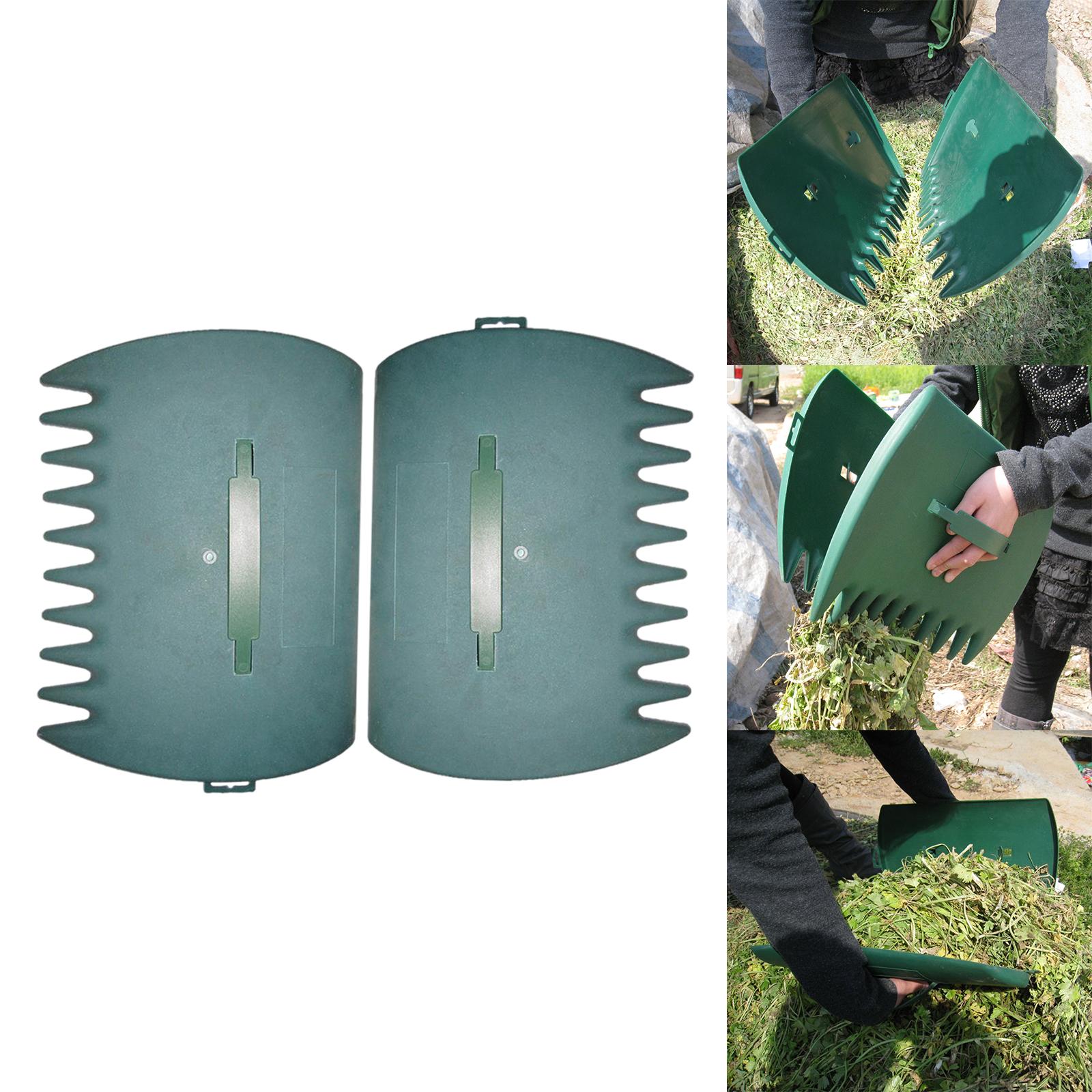 Leaf Rakes Grabber Tool Leaf Collector Claws for Lawn Debris Yard