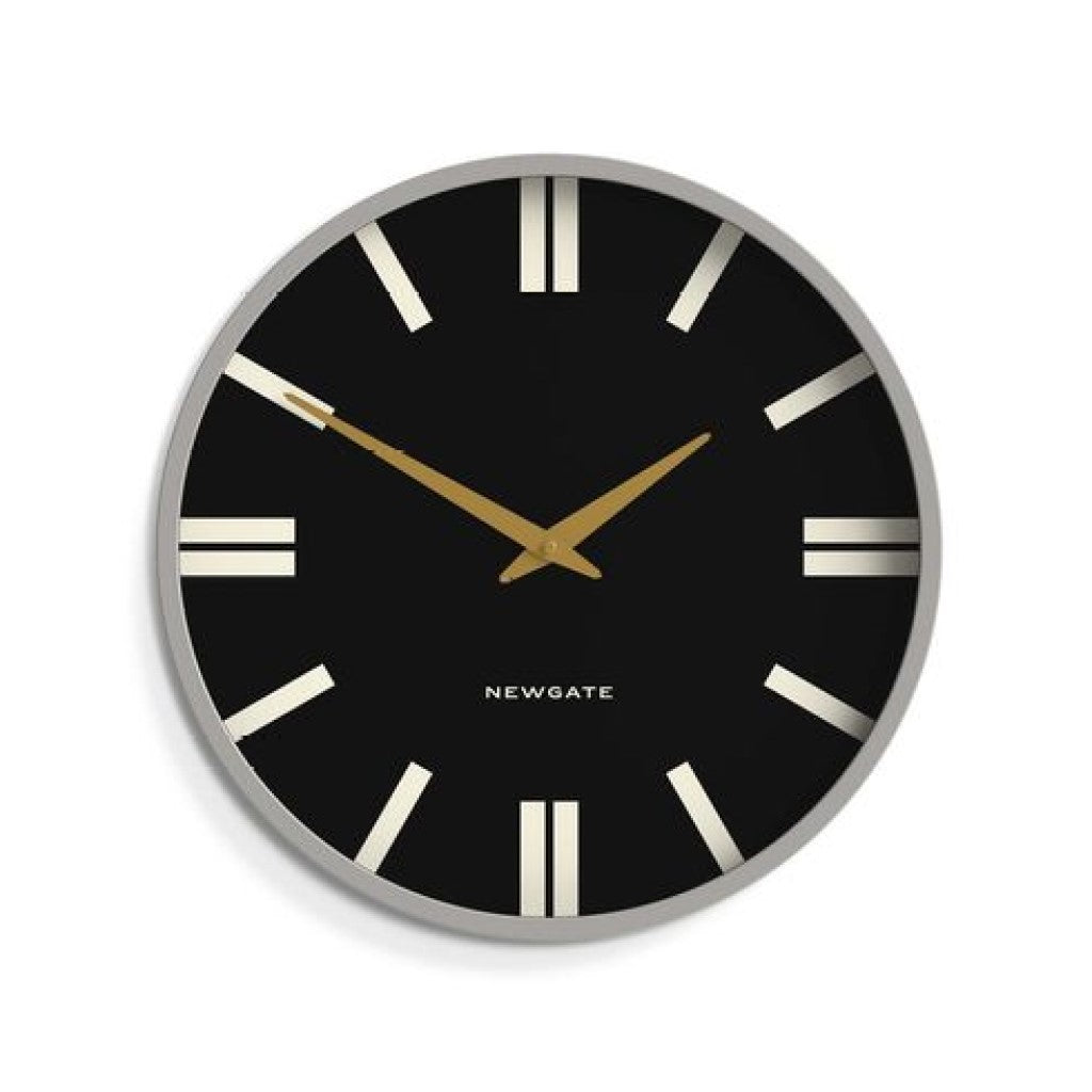 Universal Wall Clock Plaza Dial Grey