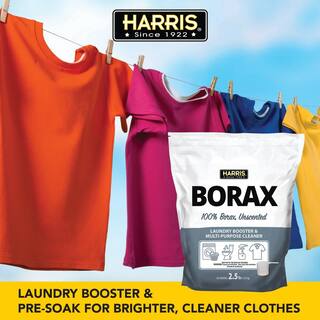 Harris 2.5 lbs. Unscented Borax Laundry Booster and Multi-Purpose Cleaner BORAX-25