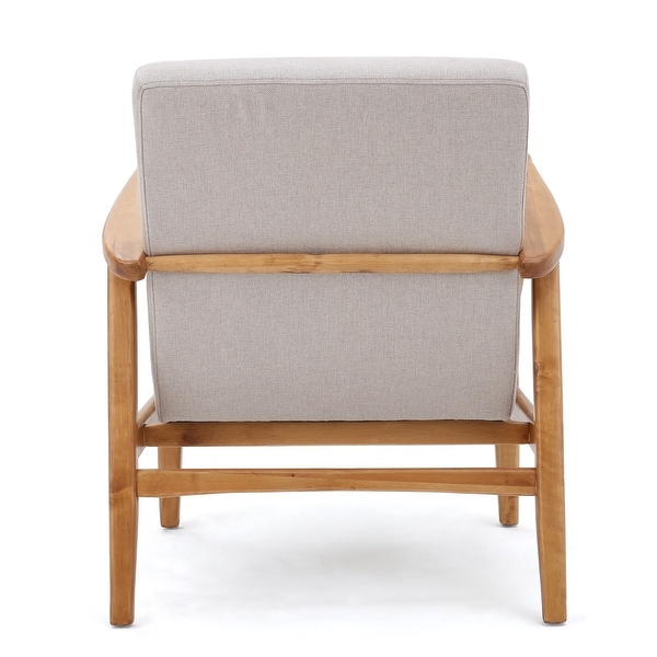 Brayden Mid-Century Fabric Club Chair by Christopher Knight Home