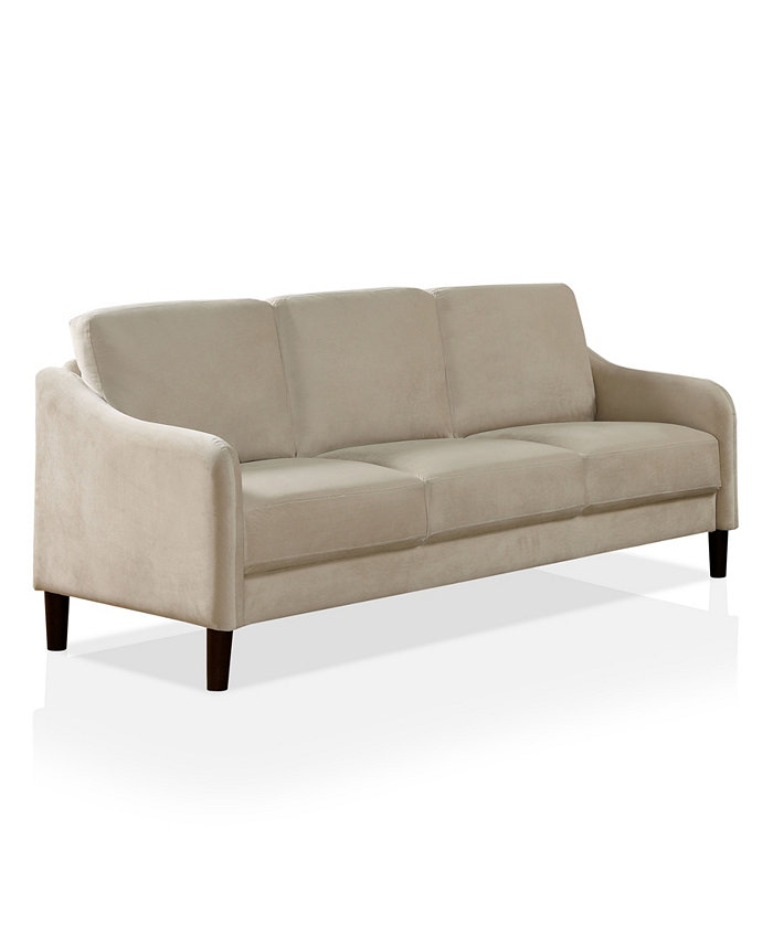 Furniture of America Imani Sloped Arm Sofa