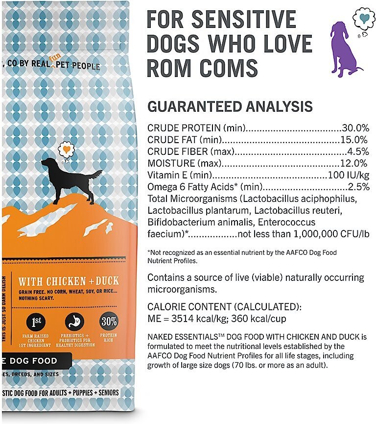 I and Love and You Naked Essentials Grain-Free Chicken and Duck Recipe Dry Dog Food