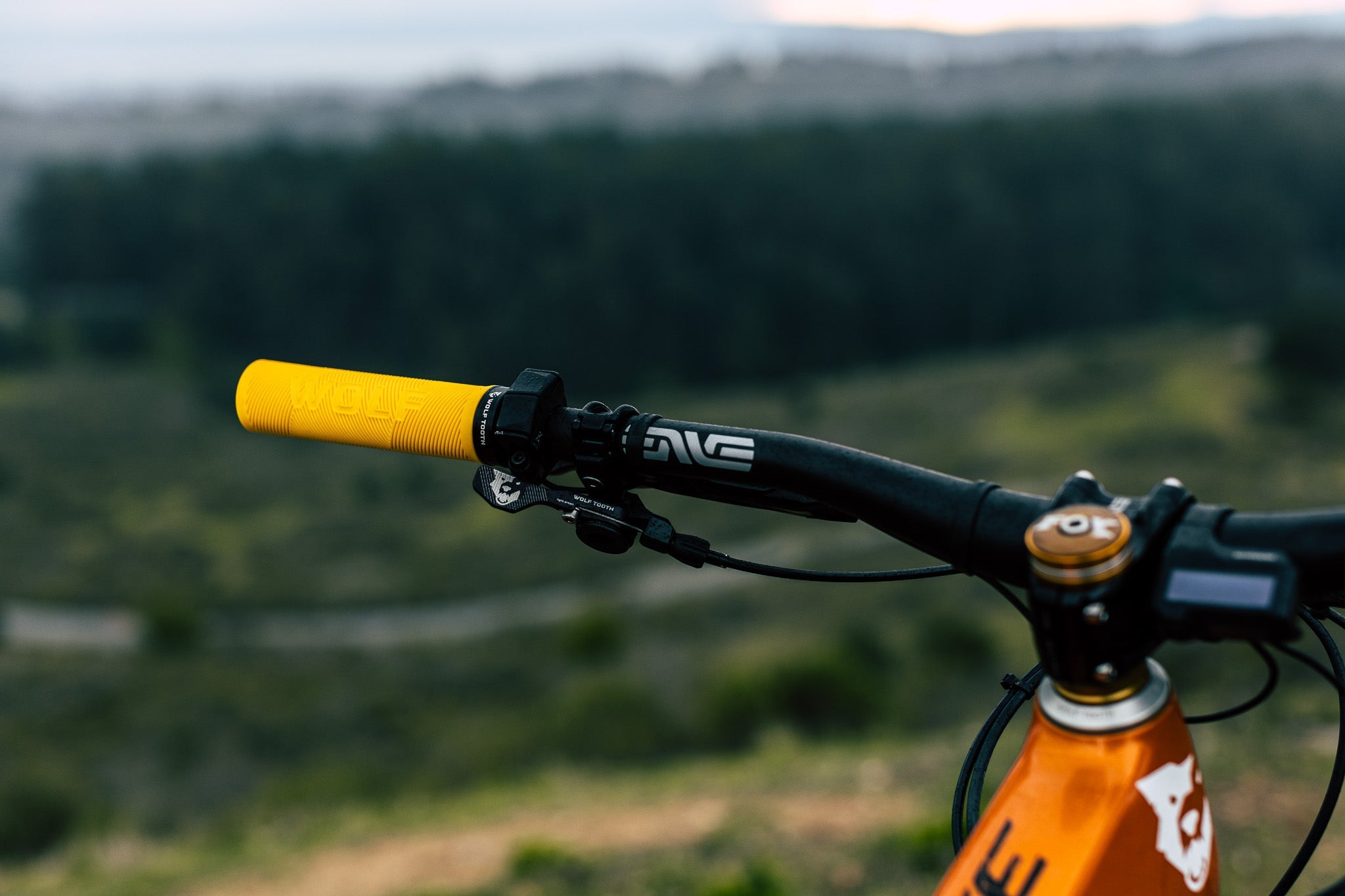 Echo Lock-On Grips – Colors by Wolf Tooth