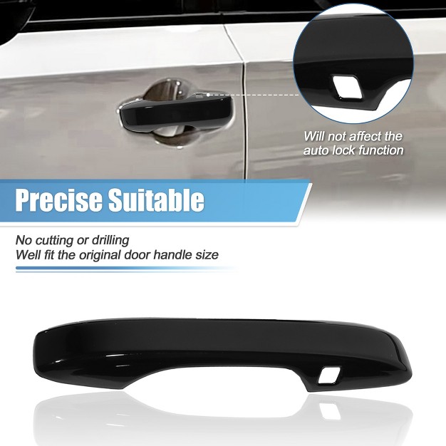 Unique Bargains Door Handle Cover Trim With Smart Entry Hole For Honda Civic 11th