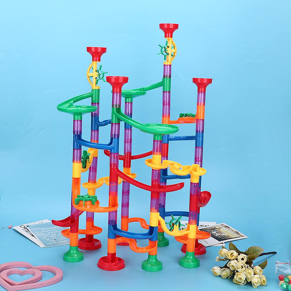 109pcs Diy Ball Track Construction Child Building Blocks Toys Development Toys Gifts