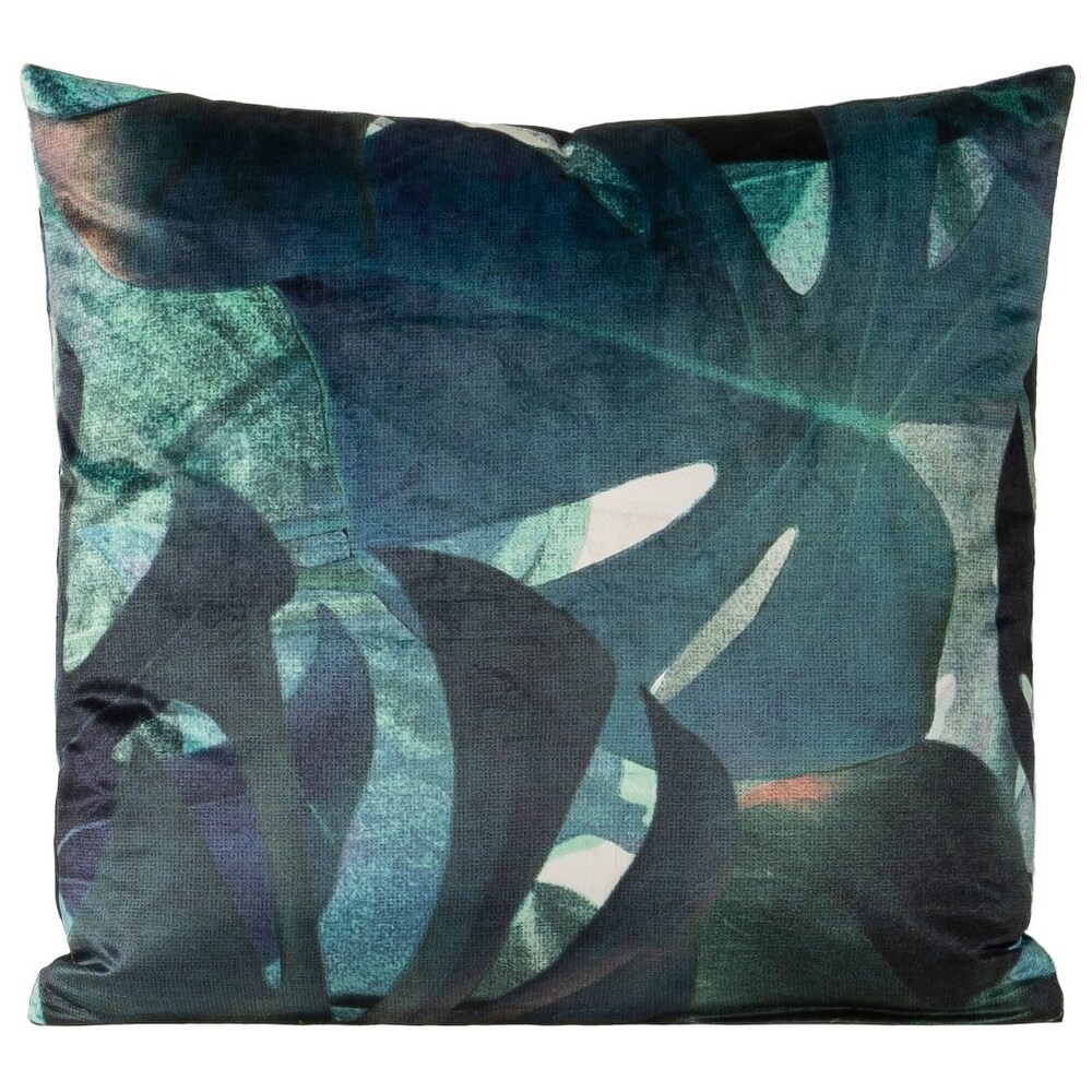 Smithsonian Royal Palms Velvet Throw Pillow