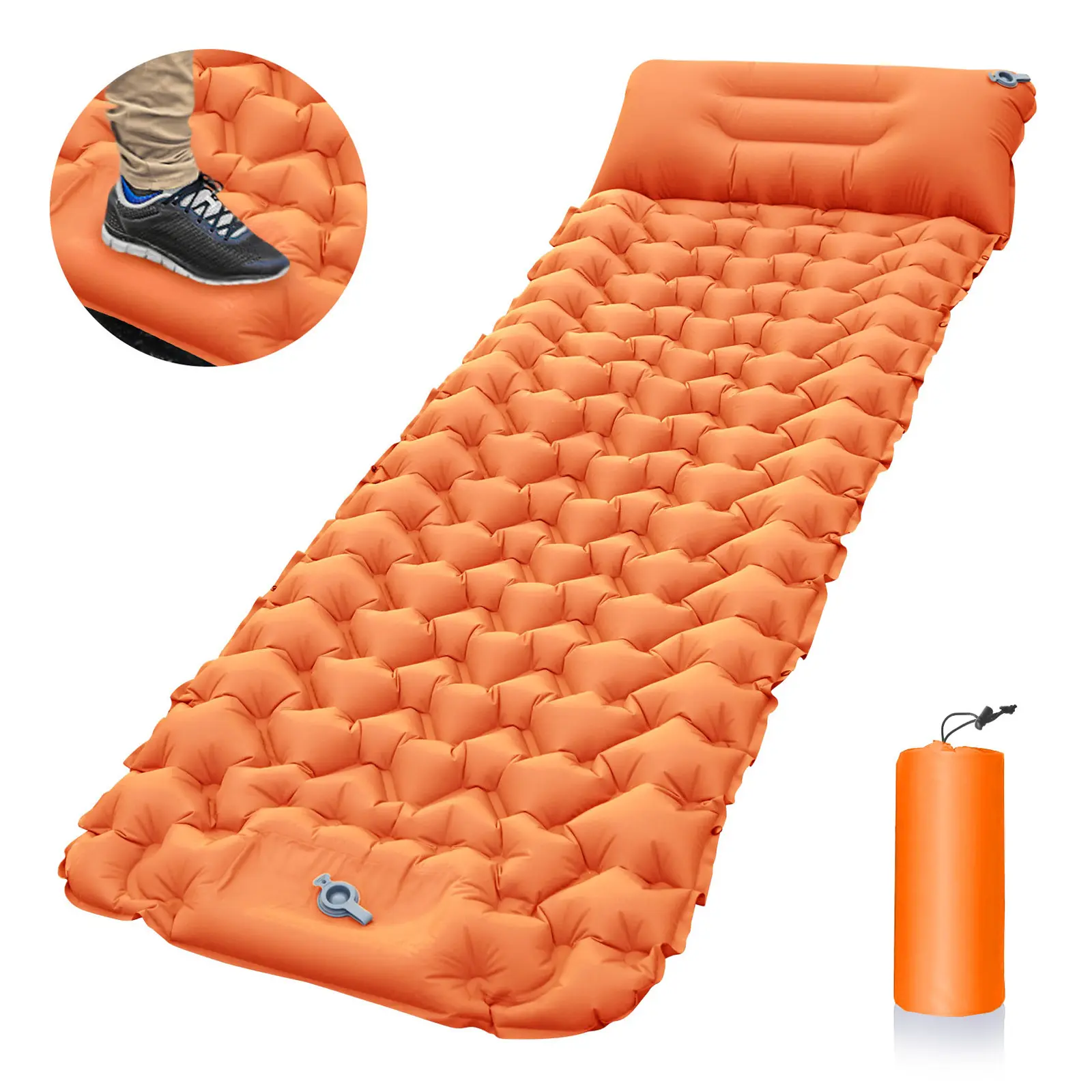 Custom Or Standard Low Price Hiking Camping Pads  Sleeping Mat   Ultralight Camp Air Mattress/