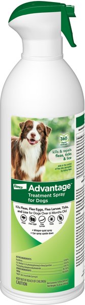 Advantage Topical and Indoor Flea and Tick Spray for Dogs