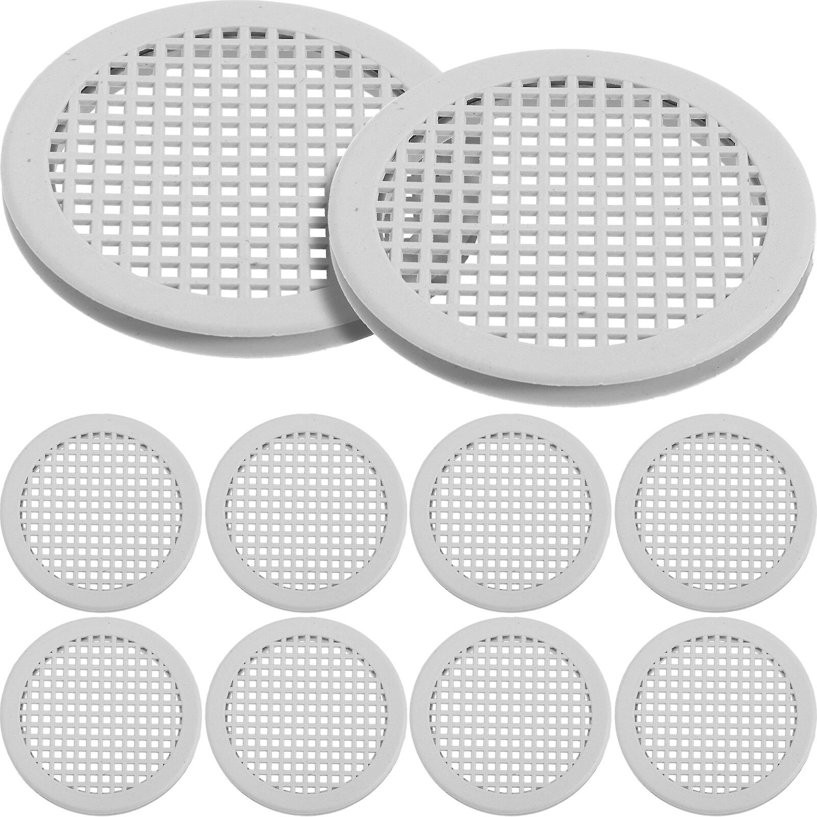 15pcs Compact Wardrobe Air Vent Hole Plugs Household Ventilation Covers For Shoe Box